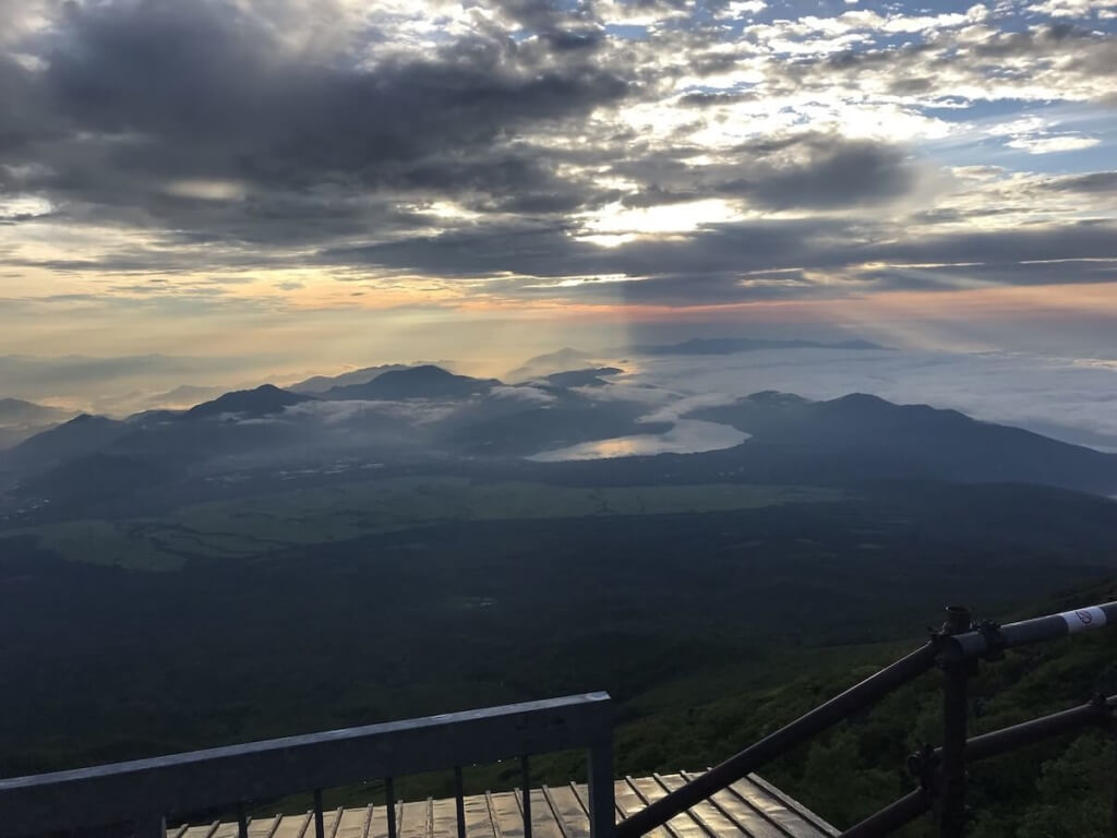 富士山からの景色