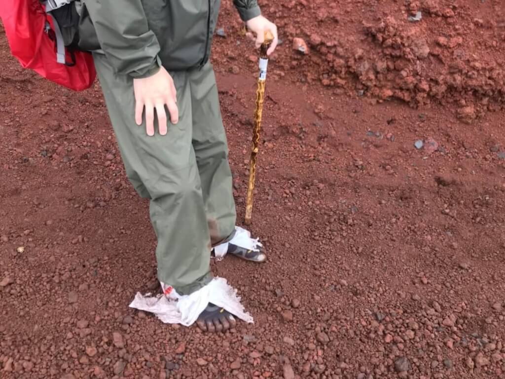 富士山を下山